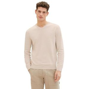 TOM TAILOR Herentrui, 34759 - Silver Ecru Light Melange, XXL