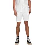 ONLY & SONS Herenshorts, wit (bright white), XL