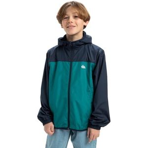 Quiksilver Windjack Overcast Windbreaker Youth Jongens 8-16 Jaar Zwart 12