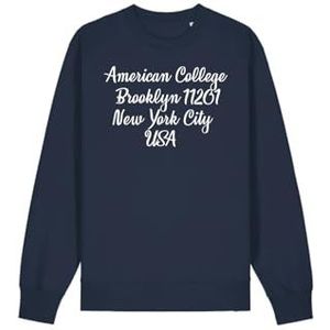 AMERICAN COLLEGE USA Joggingset voor heren, marineblauw, maat S, Blauw, S