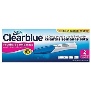 Clearblue Digitale zwangerschapstest, zwangerschapstest met weekweergave, 2 stuks