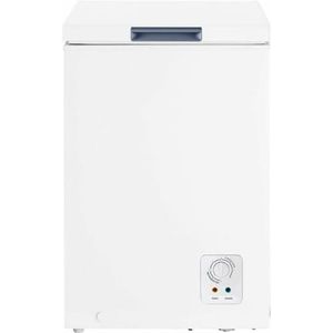 Hisense FT125D4AWE My Fesch Choice, vrieskist, horizontaal, inhoud 95 l, hoogte 85 cm, mand met handvat, My Fesch Choice, Freezer Protect, stil, 40 dBA, wit