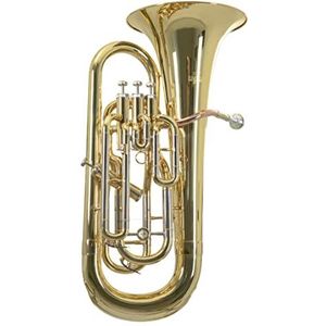 Roy Benson Bb-Euphonium EP-302 (Professioneel blaasinstrument, met goud messing leadpipe, nikkel zilveren buiten schuiven, roestvrij stalen ventielen, met comfortabel gevormde koffer)