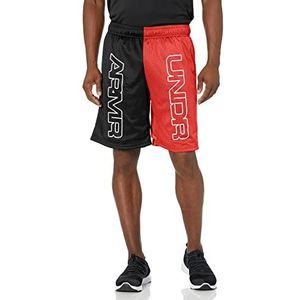 Under Armour heren Shorts Basketball Shorts Ua Baseline Court, Rood, LG