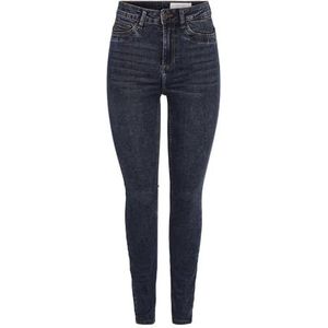 NMCALLIE HW Skinny Jean VI506DB FWD NOOS, donkerblauw (dark blue denim), 28W x 30L