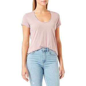 Replay Dames T-shirt, 465 Powder Rose, L