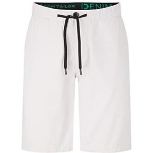 TOM TAILOR Denim Chino bermuda shorts voor heren, regular fit, 31402 - Licht Beige Twill Yarn Dye, L