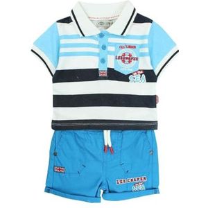 Lee Cooper Babyset, complete babykleding, comfort en stijl voor baby's, modern design, Blauw, 3 Maanden