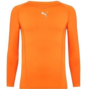 PUMA heren Performance T-shirt Liga Baselayer Tee Ls, Golden Poppy, S