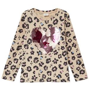 T-shirt - Dierenprint - Loose-fit Longsleeve - Zacht Katoen