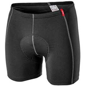 Löffler Heren M Bike Undershorts, elastische onderbroek, zwart, 46