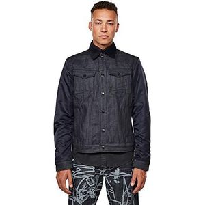 G-STAR RAW Heren Denim Jacket Arc 3d Slim Jkt Pm Padded Denim JacketG-Star Raw Heren Denim Jacket Arc 3d Slim Jkt Pm Padded, Raw Denim B988-001, XL