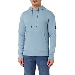 JACK & JONES Mannelijke hoodie, kangoeroezak, Mountain Spring, XL
