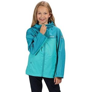 Regatta Kinder Disguizer Waterdicht Water Geactiveerd Patroon Outdoor Hooded Jas