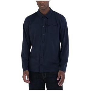 Replay Herenoverhemd regular fit, 088 Deep Blue, M