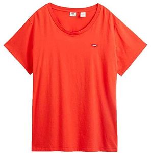 Levi's dames Plus Size The Perfect Tee, Poppy Red, 1XL