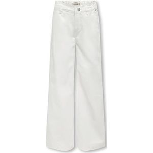 KIDS ONLY Jeansbroek voor meisjes, wit, 146 cm