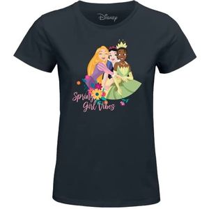 Disney Spring Girls Vibes WODPRINTS016 T-shirt voor dames, zwart, maat XXL, Zwart, XXL