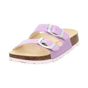 Superfit 1-800111 Pantoffels met voetbed, voor meisjes, lila 8510, 24 EU