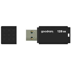 Pendrive 128 GB USB 3.0, zwart, hoge gegevensoverdrachtssnelheid, compact en draagbaar ontwerp
