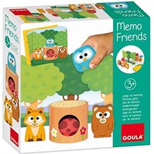 Jumbo GOULA - Memo Friends - Peuterspeelgoed - Kinderen vanaf 3 Jaar - Nederlands - Memory Spel