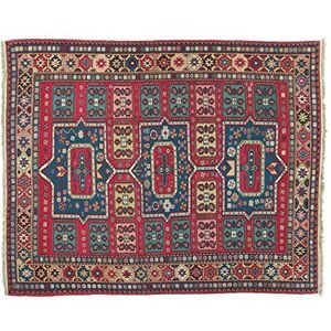 Eden Carpets Kilim Sumakh Vloerkleed Handgeknoopt Bangle, wol, meerkleurig, 239 x 294 cm