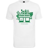 Mister Tee Heren Plant Store Tee T-shirt, Wit, S