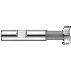 Dormer C80121.0X12.0-serie C801 HSS-E voorbewerken T-groef snijder/frees, heldere afwerking, lasschacht, 21,0 mm snijdiameter