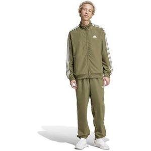 adidas Heren 3-Stripes Woven Track Suit, olive strata, XL