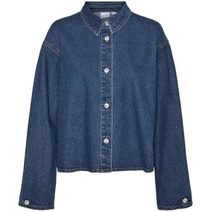 VMIRENA LS DNM Shirt GU3234, blauw (medium blue denim), M