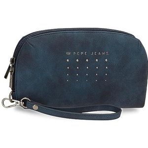 Pepe Jeans Holly Bagage Messenger Bag voor dames, blauw, Eén maat, handtas