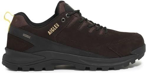 Aigle - New Plutno - Leren Enkellaars - Waterdicht - Ademend