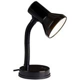 BRILLIANT lamp Junior tafellamp zwart | 1x R80, E27, 40W, geschikt voor reflectorlampen (niet inbegrepen) | Schaal A ++ tot E | Met tuimelschakelaar