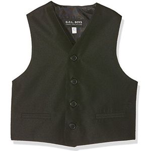 Gol Vest voor jongens, zwart (black 2), 92 cm