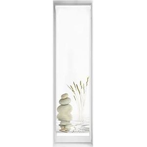 Blindecor Easy jaloezie zonder boren, bedrukt, lichtdoorlatend, digitale druk, wit, 40 x 150 cm (breedte x hoogte), stofgrootte 37 x 145 cm