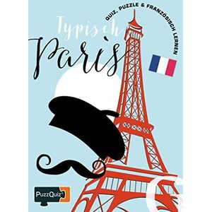 PuzzQuiz - Typisch Paris: Quiz, Puzzle & Französisch lernen/Sprach- und Reisespiel