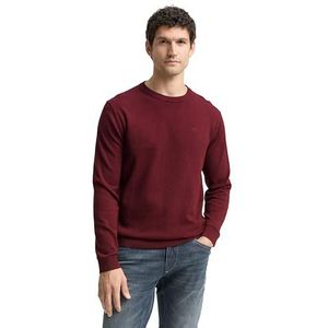 TOM TAILOR - Trui - Bordeaux - Knitwear - Lange Mouw