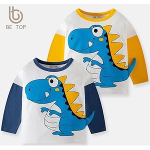 CM-Kid Outdoor Baby And Toddler T-shirt Set Kinderen, A-dinosaurus, 7 Jaar