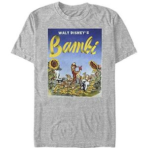 Disney Bambi - Bambi Sunflowers Unisex Crew neck T-Shirt Melange grey L