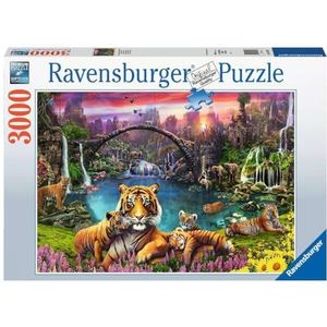 Ravensburger Tijgers in een paradijselijke lagune (3000 onderdelen)