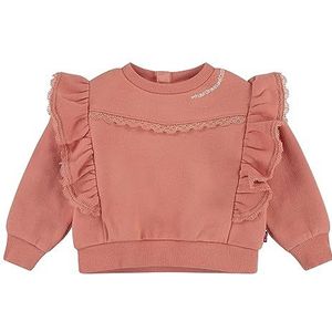 LEVI'S - Kids Ruffle Sweatshirt - Terra Cotta - Katoen
