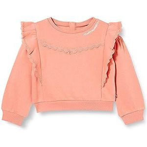 LEVI'S - Kids Ruffle Sweatshirt - Terra Cotta - Katoen