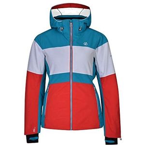 Regatta Avowal waterdicht en ademend High Loft geïsoleerd technisch ski- en snowboardjack met afneembare sneeuwvanger en draadklep, Lollipop/wit, 44