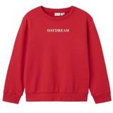 Sweatshirt - Regular Fit - Geborstelde Sweatstof - Lange Mouwen