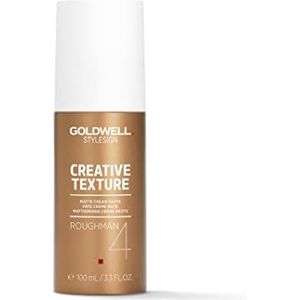 Goldwell StyleSign Creative Texture, Roughman Matte Cream Paste voor medium tot dik haar, 100 ml