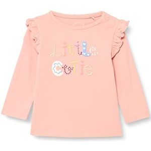 s.Oliver T-shirt voor meisjes, lange mouwen, roze, 68 cm