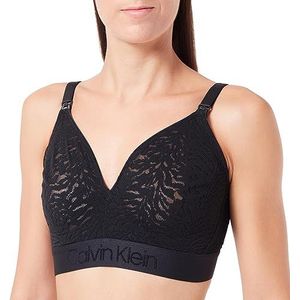 Calvin Klein Vrouwen ongevoerde bralette (Maternity Fc), Zwart, XL