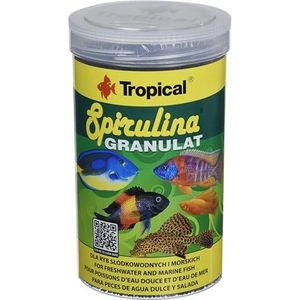 Tropical Spirulina granulaat, plantaardig granulaatvoer, per stuk verpakt (1 x 1 l)
