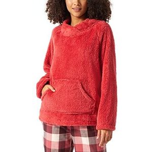 Schiesser Dames Sweatshirt Pyjamabovenstuk, zwart, 38