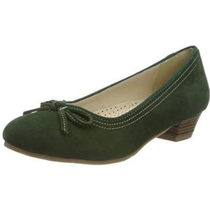 HIRSCHKOGEL Dames 3003403 ballerina's, Groen dennenhout 147, 39 EU